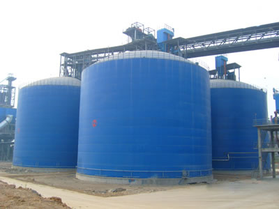 青山湖水泥钢板库改造