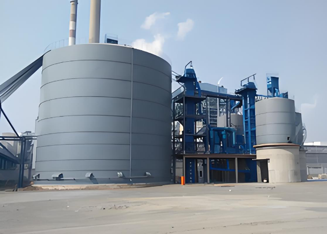 青山湖1万吨钢板仓